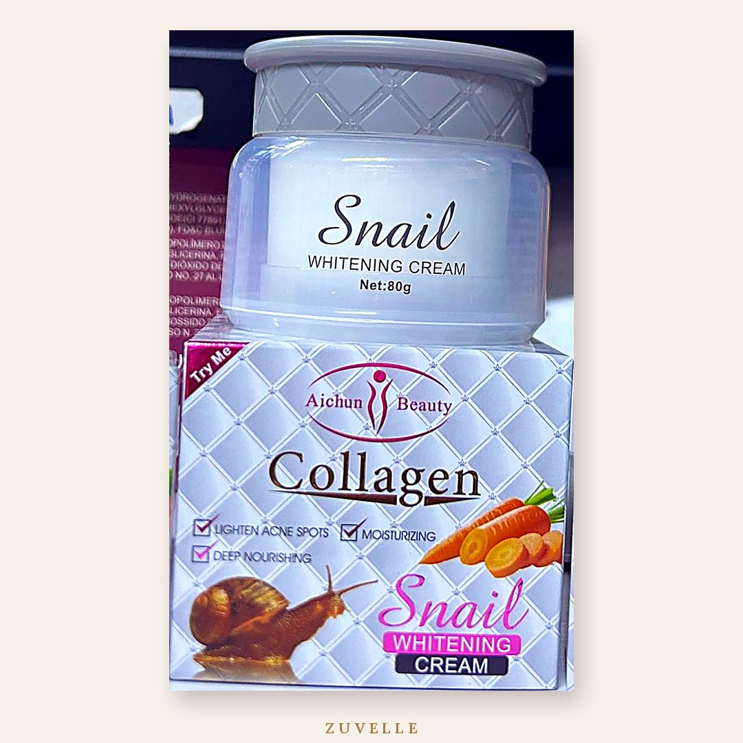 Aichun Beauty Collagen Snail Brightening Cream 80g