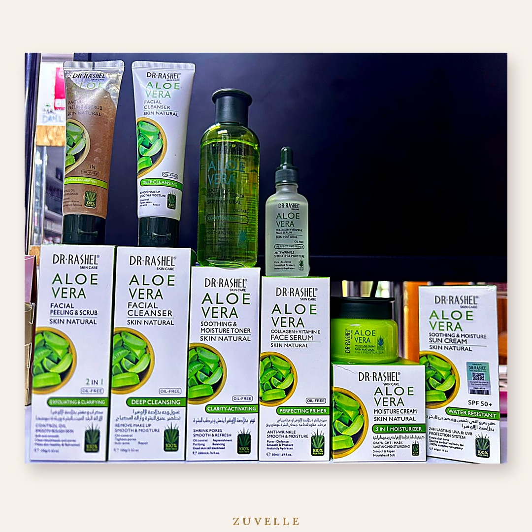Aloe Vera Complete Skincare Set – 7 Pieces