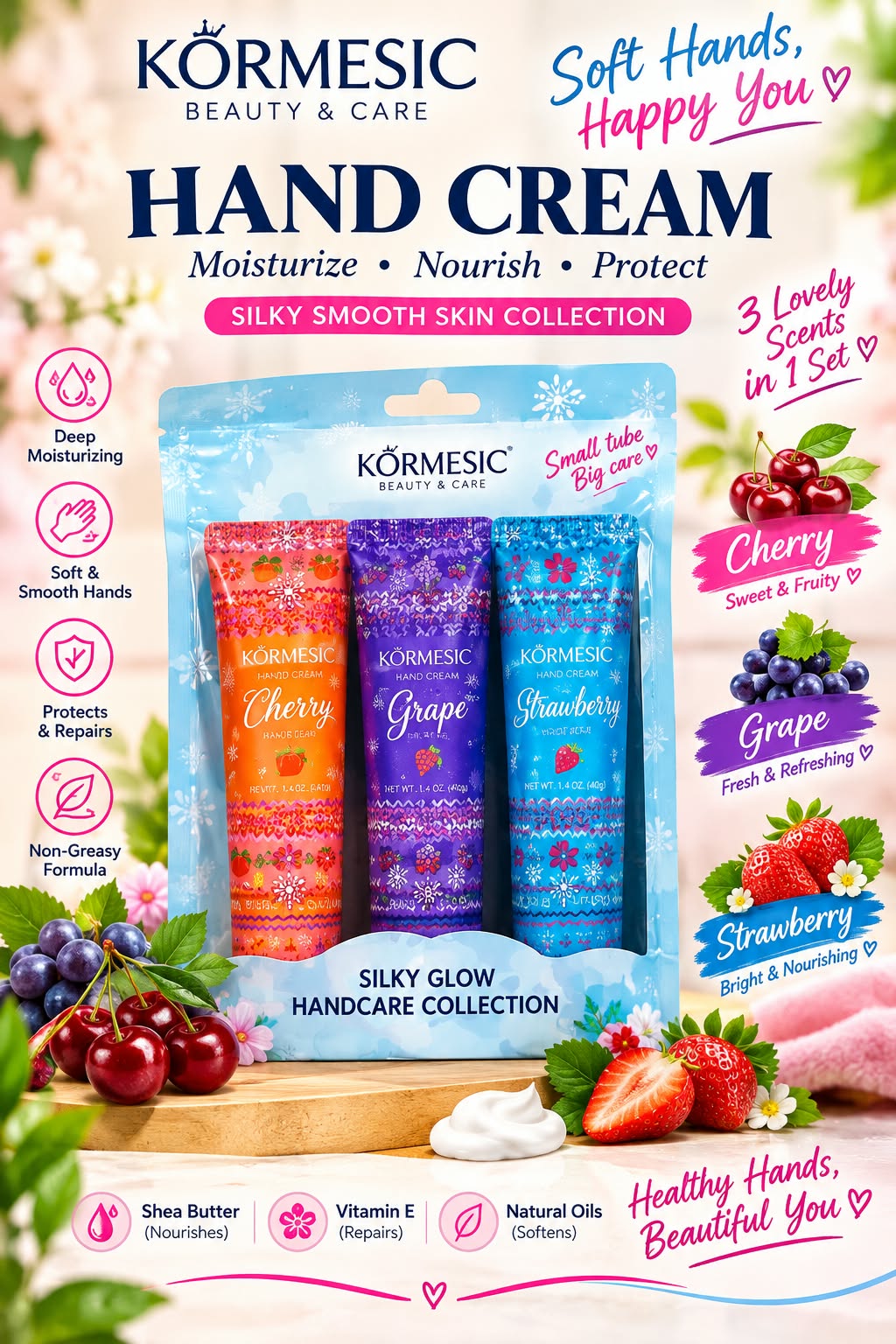 KORMESIC Hand Cream – Grape