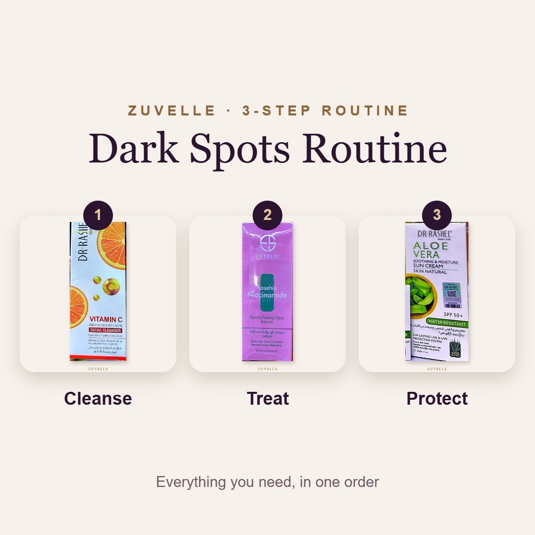 Dark Spots Routine – 3 Steps