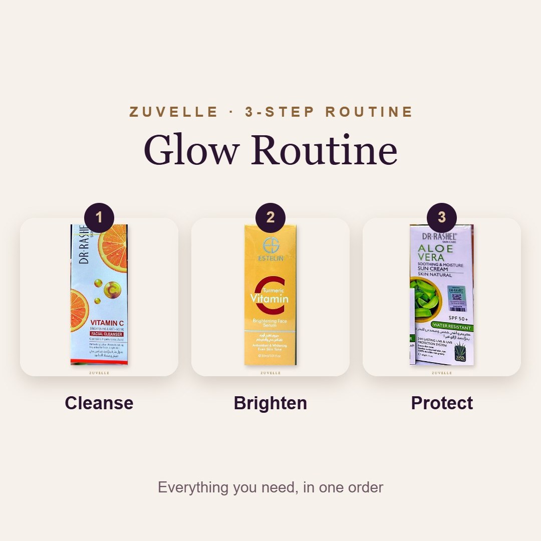 Glow Routine – 3 Steps